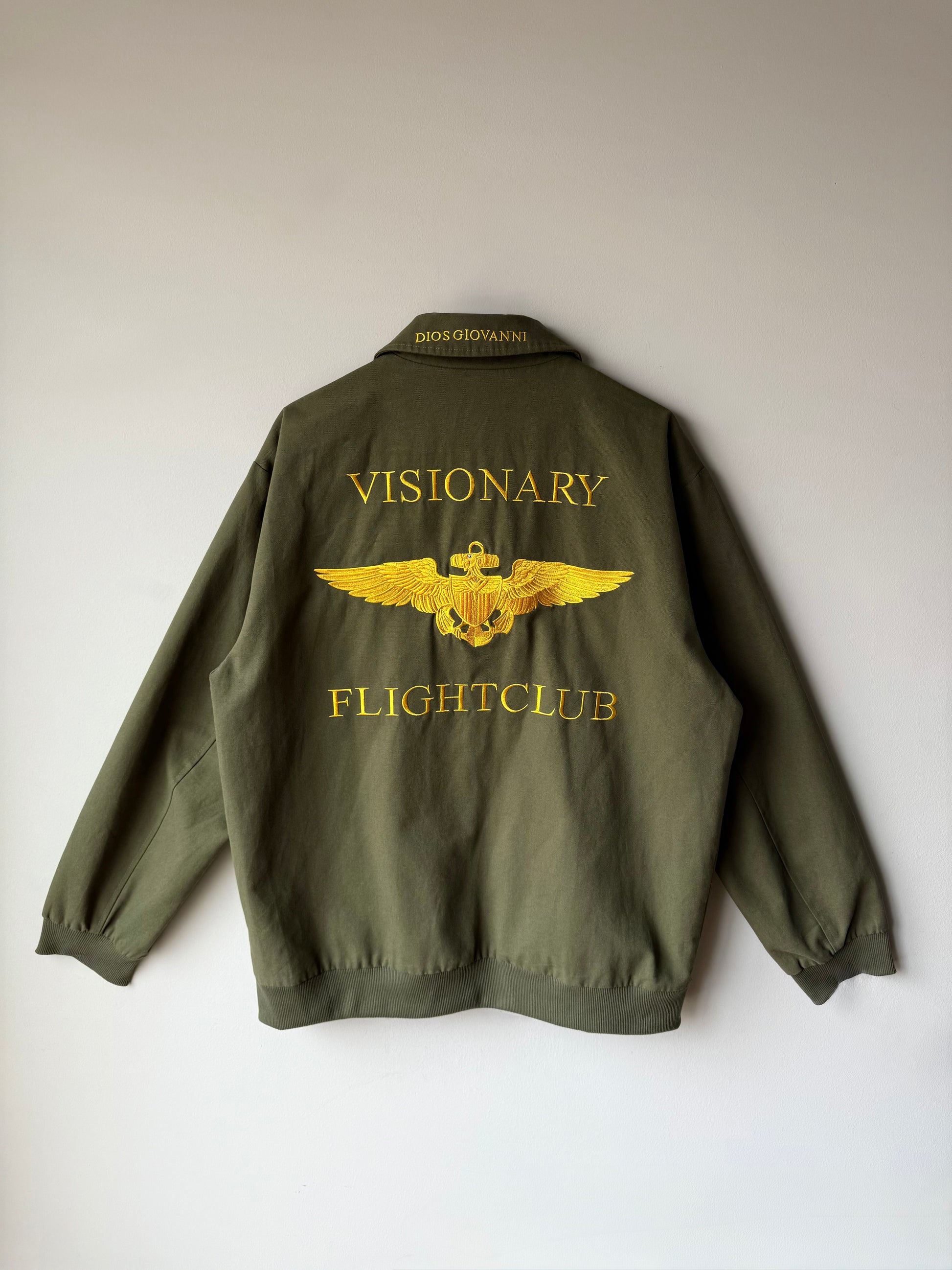 VISIONARY FLIGHTCLUB JACKET - ARMY GREEN