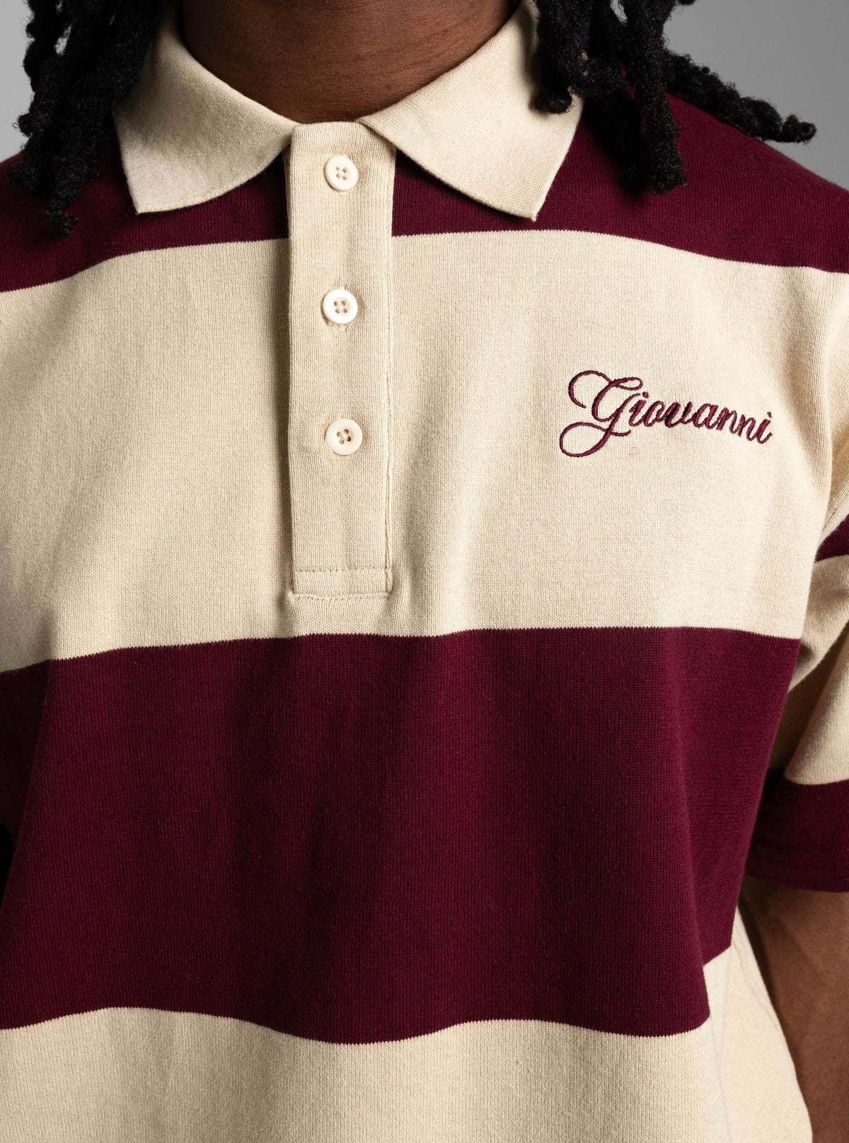 SHORT SLEEVE KNIT RUGBY DIOS GIOVANNI
