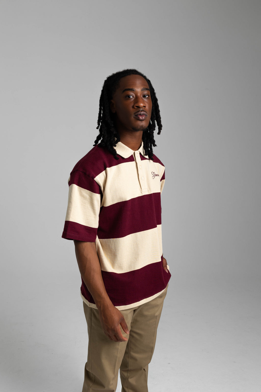 SHORT SLEEVE KNIT RUGBY DIOS GIOVANNI
