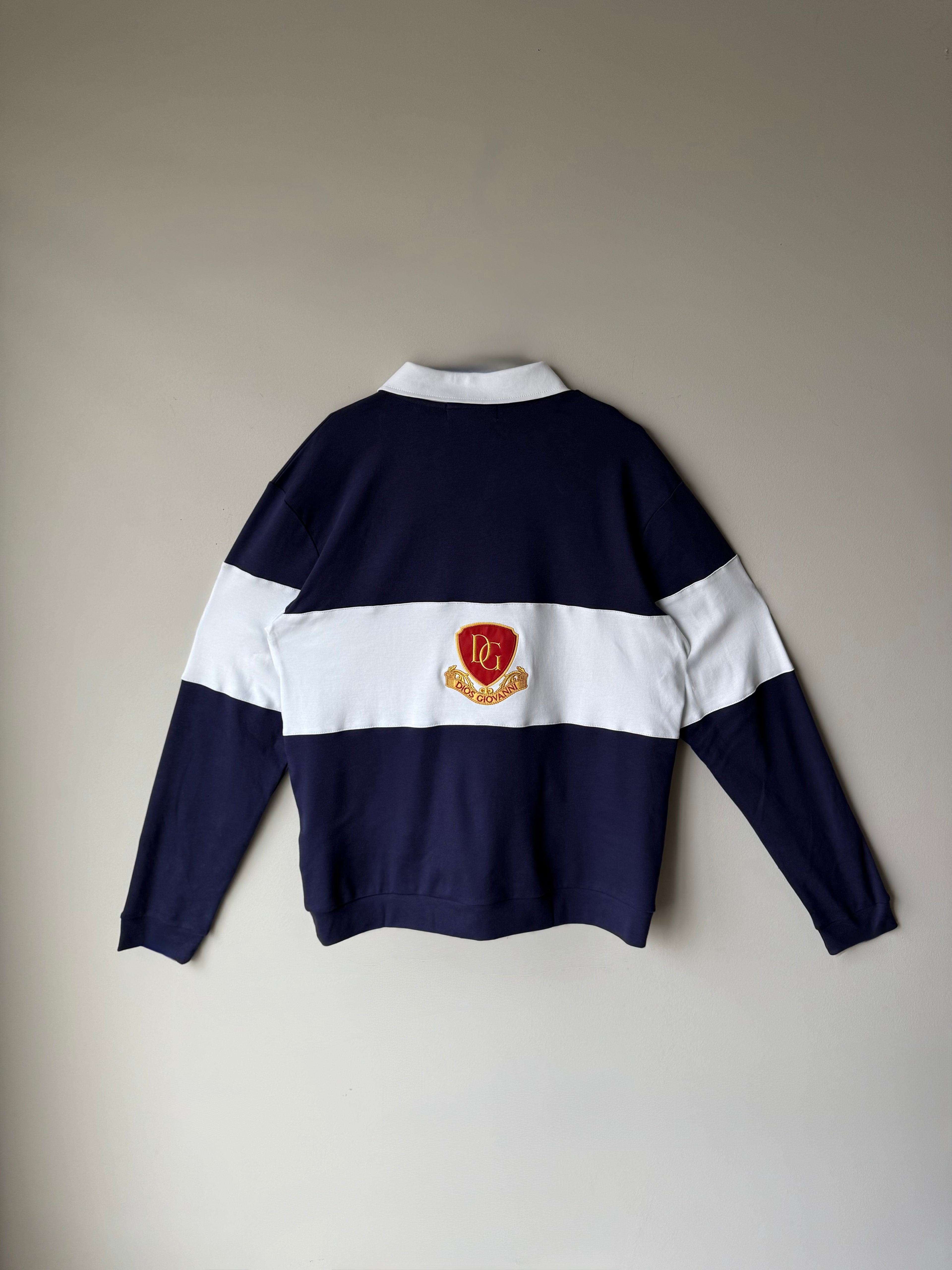 RUGBY POLO SHIRT - INDIGO