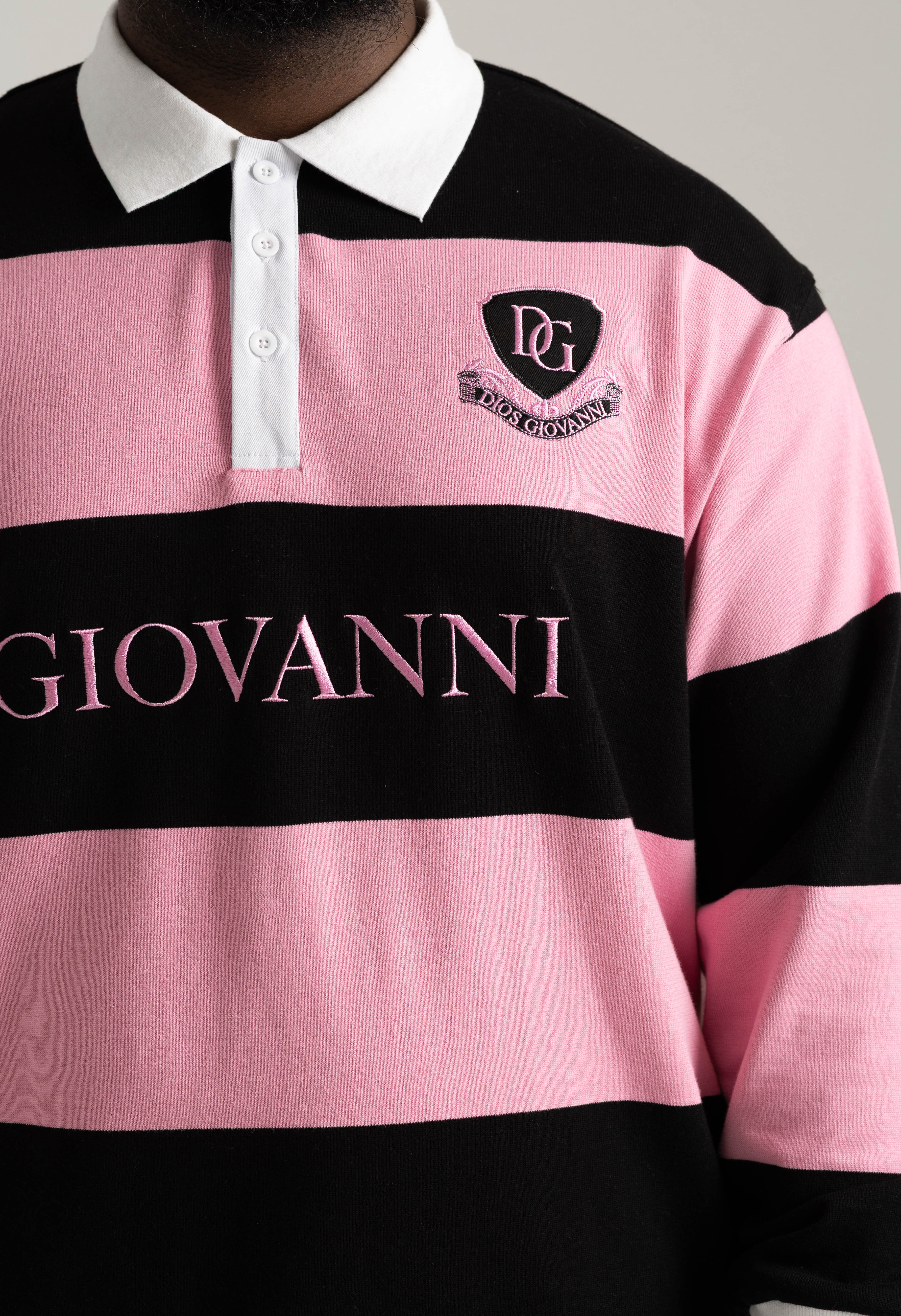 HOUSE KNIT RUGBY - ROSA DIOS GIOVANNI