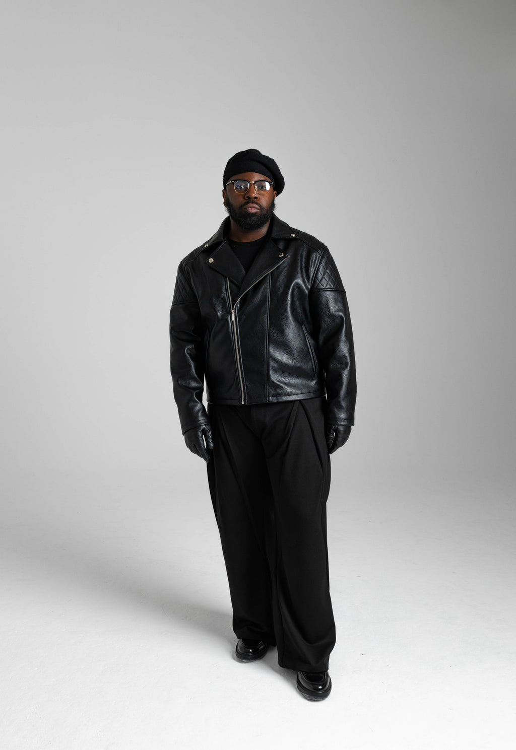 GIOVANNI LEATHER BIKER JACKET DIOS GIOVANNI