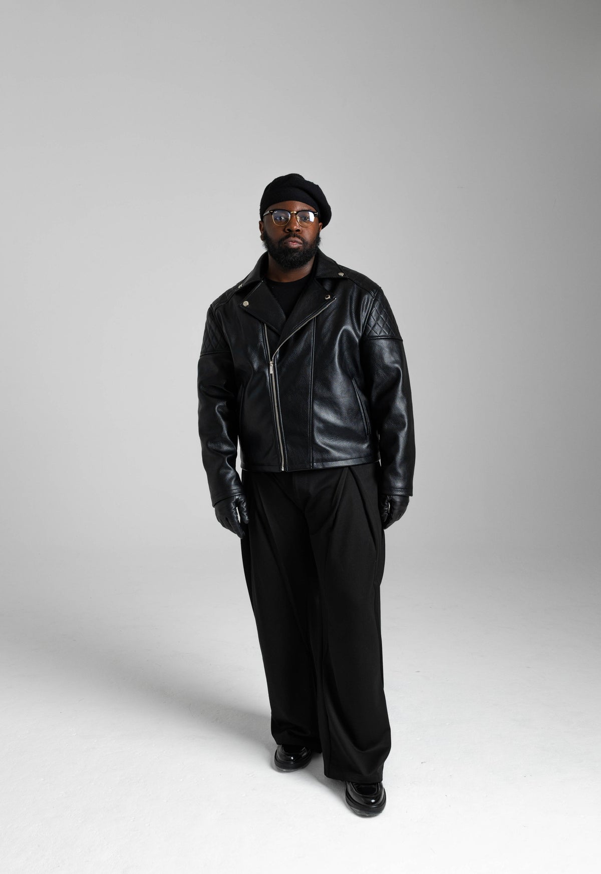 GIOVANNI LEATHER BIKER JACKET DIOS GIOVANNI