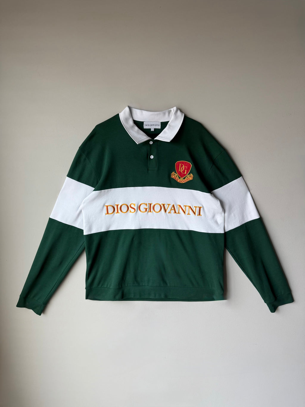 RUGBY POLO SHIRT - GREEN