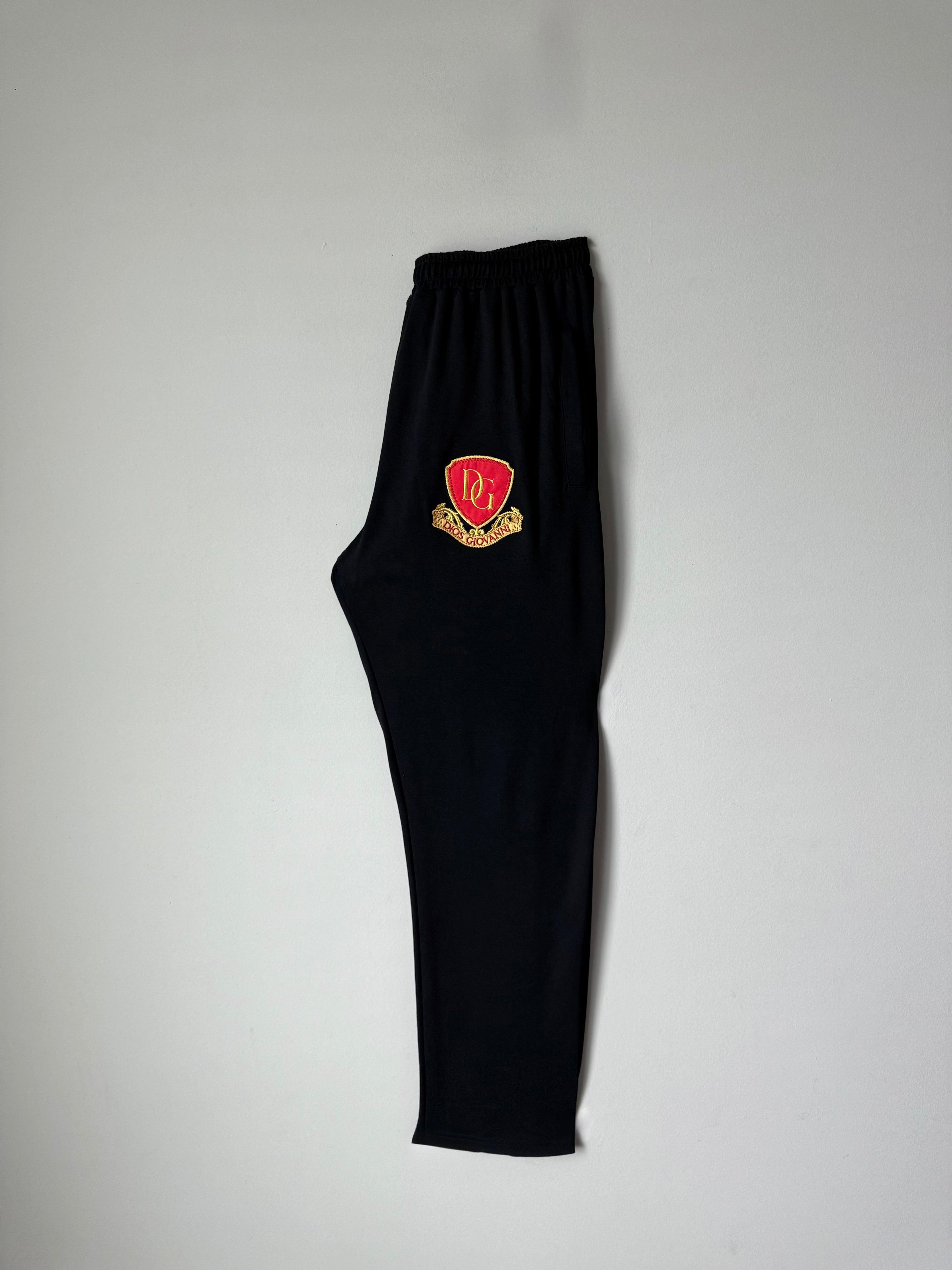 RUGBY SWEATPANTS - BLACK