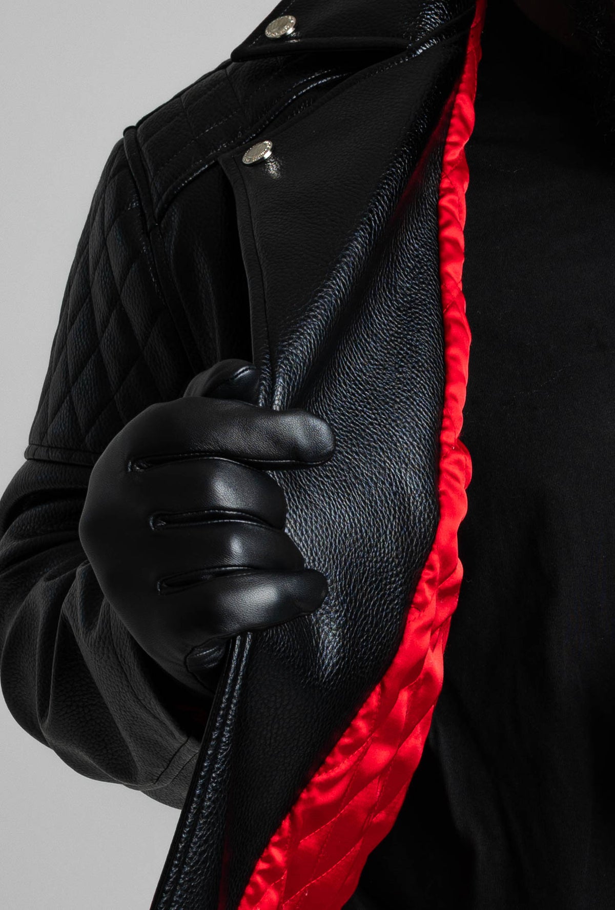 GIOVANNI LEATHER BIKER JACKET DIOS GIOVANNI