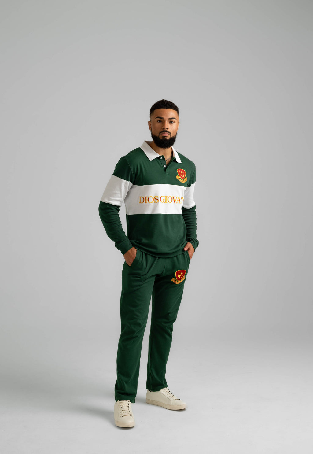 RUGBY SWEATPANTS - GREEN