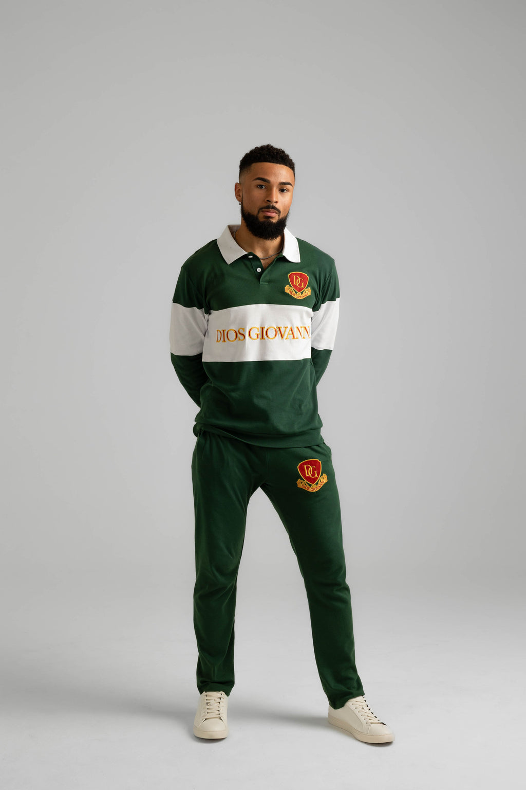 RUGBY SWEATPANTS - GREEN