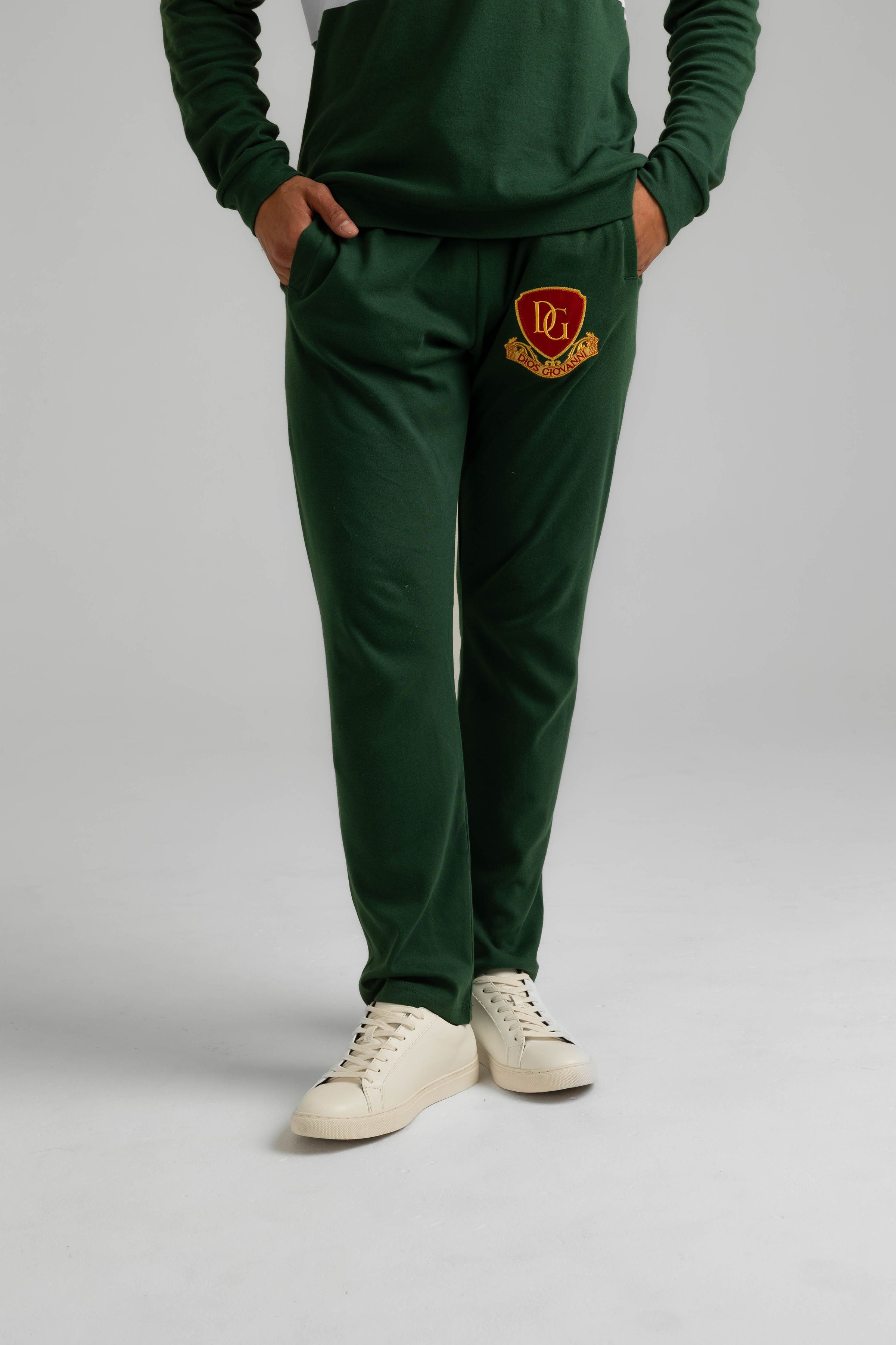 RUGBY SWEATPANTS - GREEN