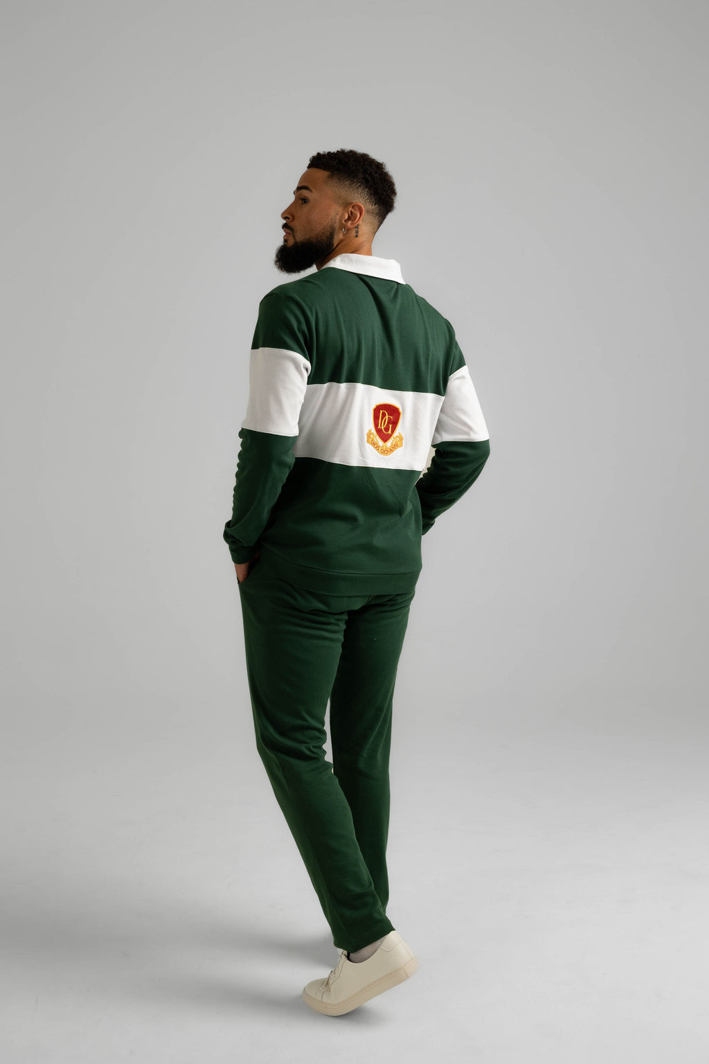 RUGBY POLO SHIRT - GREEN