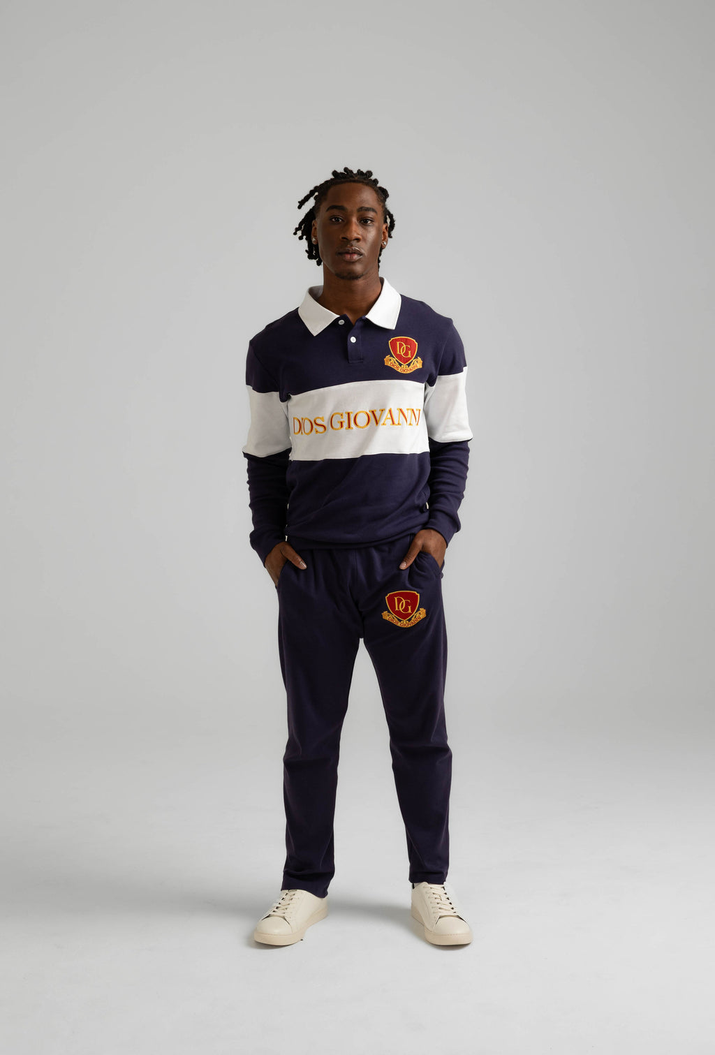 RUGBY SWEATPANTS - INDIGO