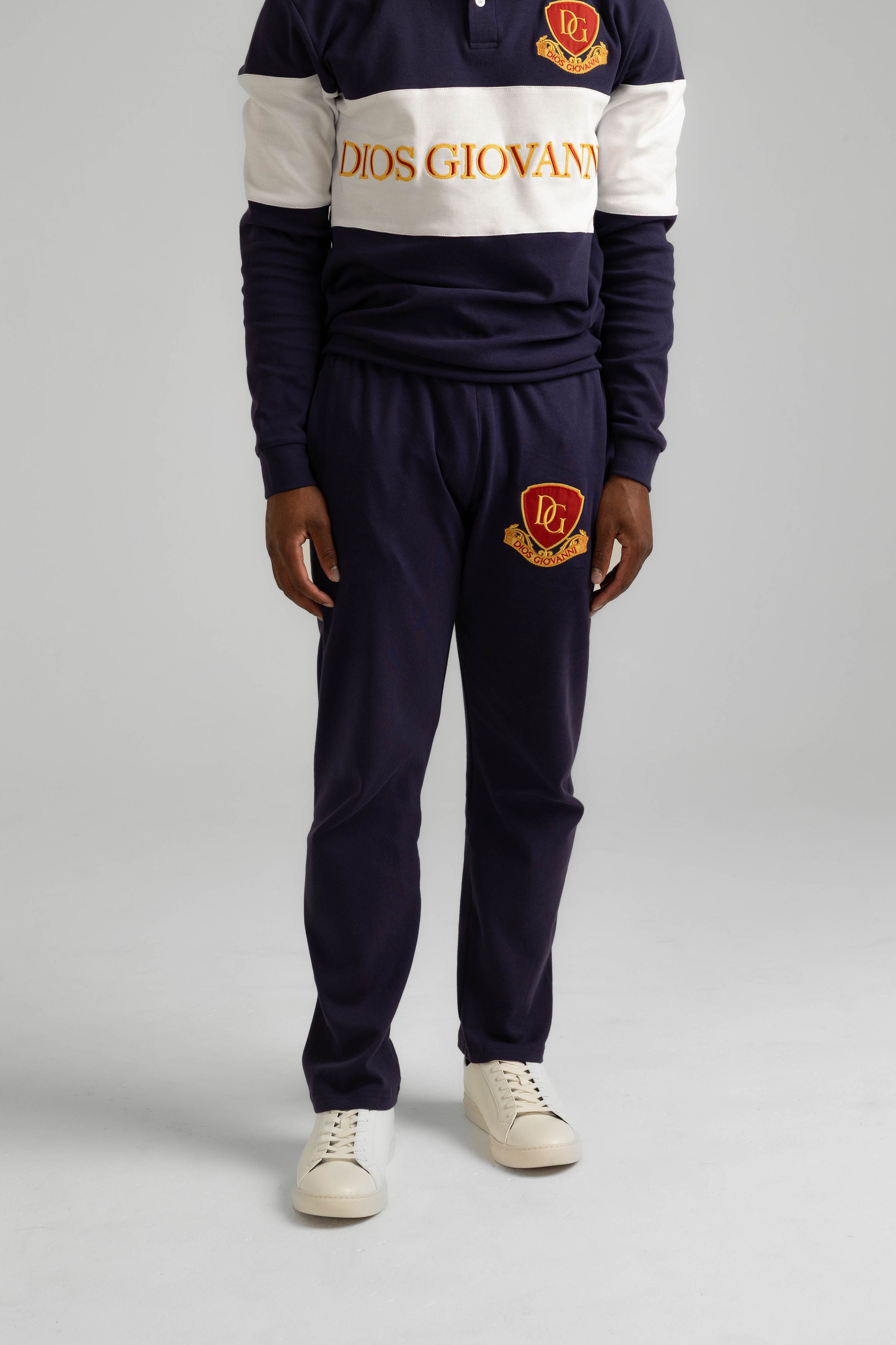 RUGBY SWEATPANTS - INDIGO