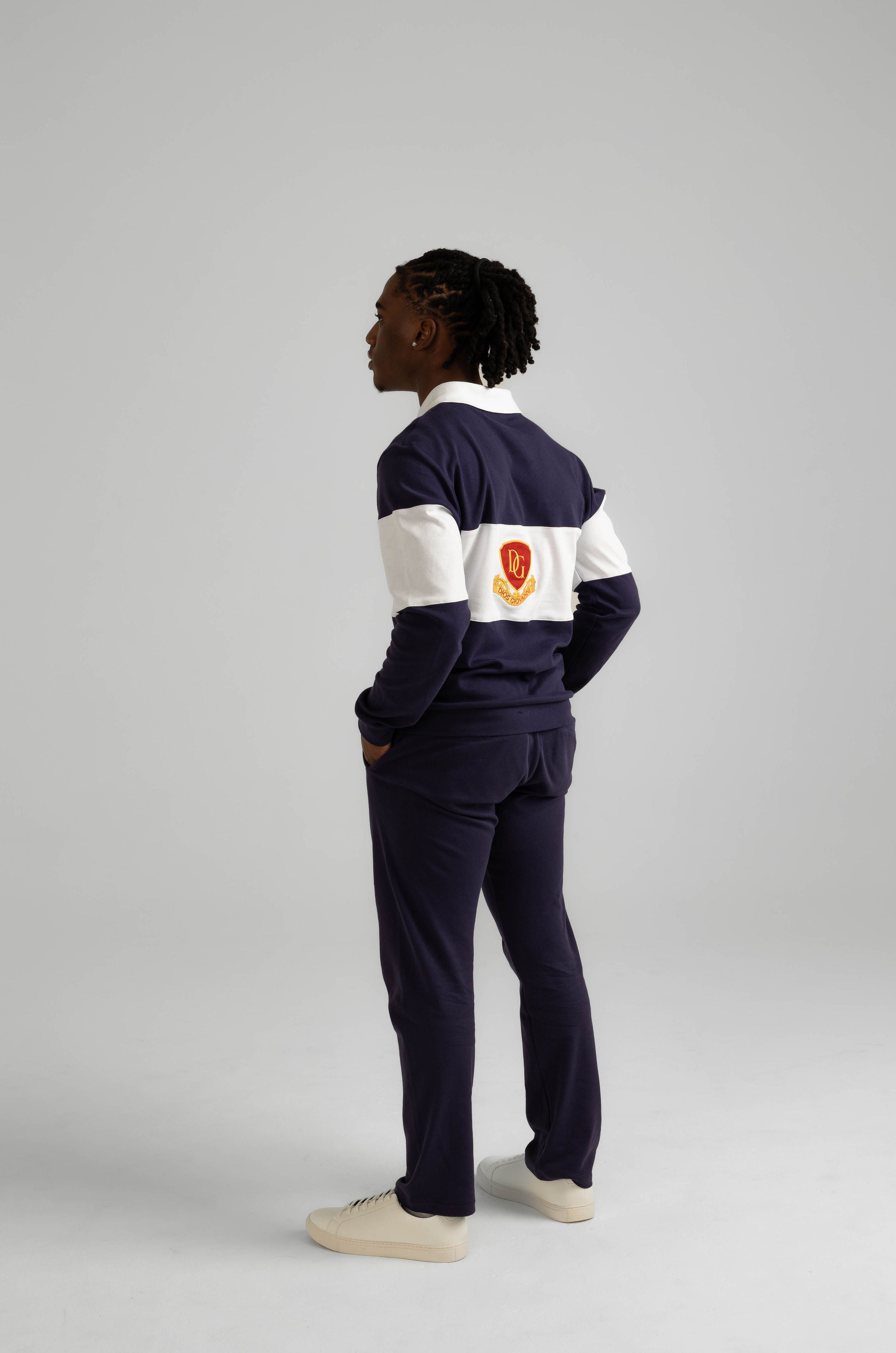 RUGBY SWEATPANTS - INDIGO