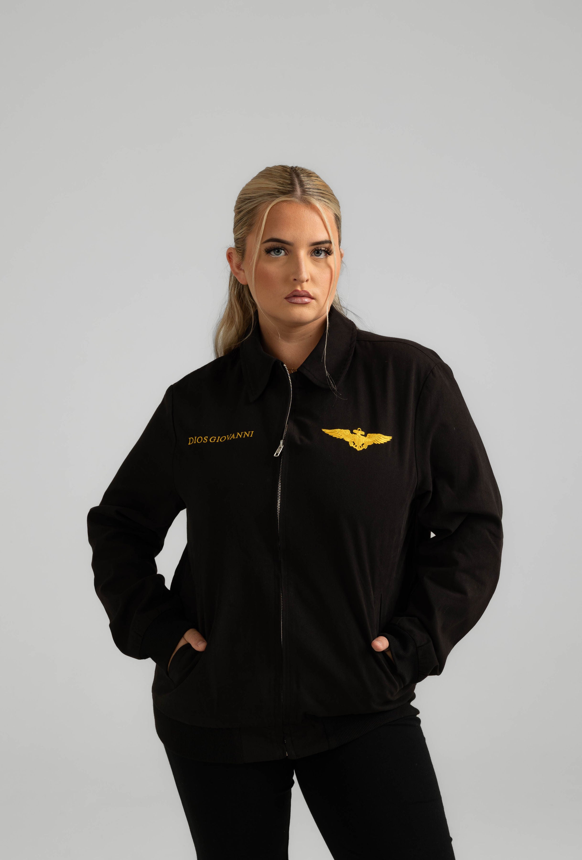 VISIONARY FLIGHTCLUB JACKET - BLACK
