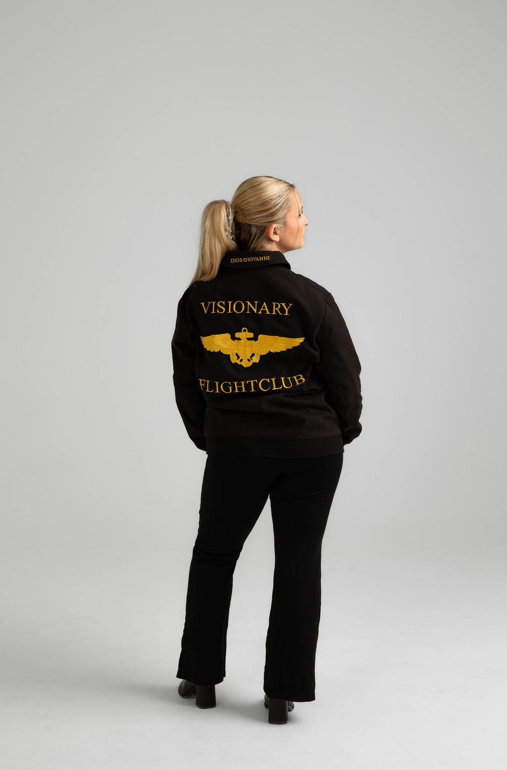 VISIONARY FLIGHTCLUB JACKET - BLACK