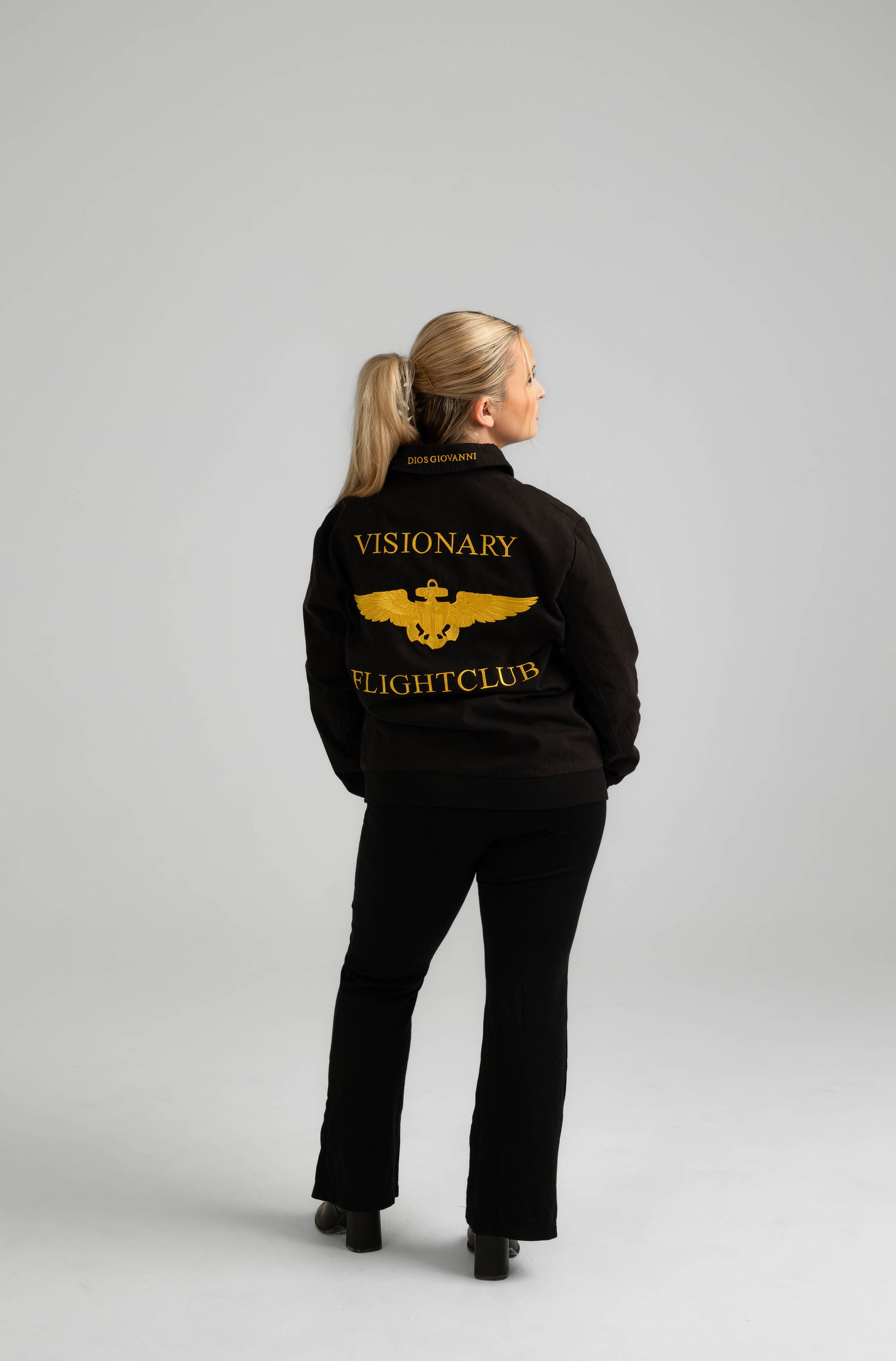 VISIONARY FLIGHTCLUB JACKET - BLACK