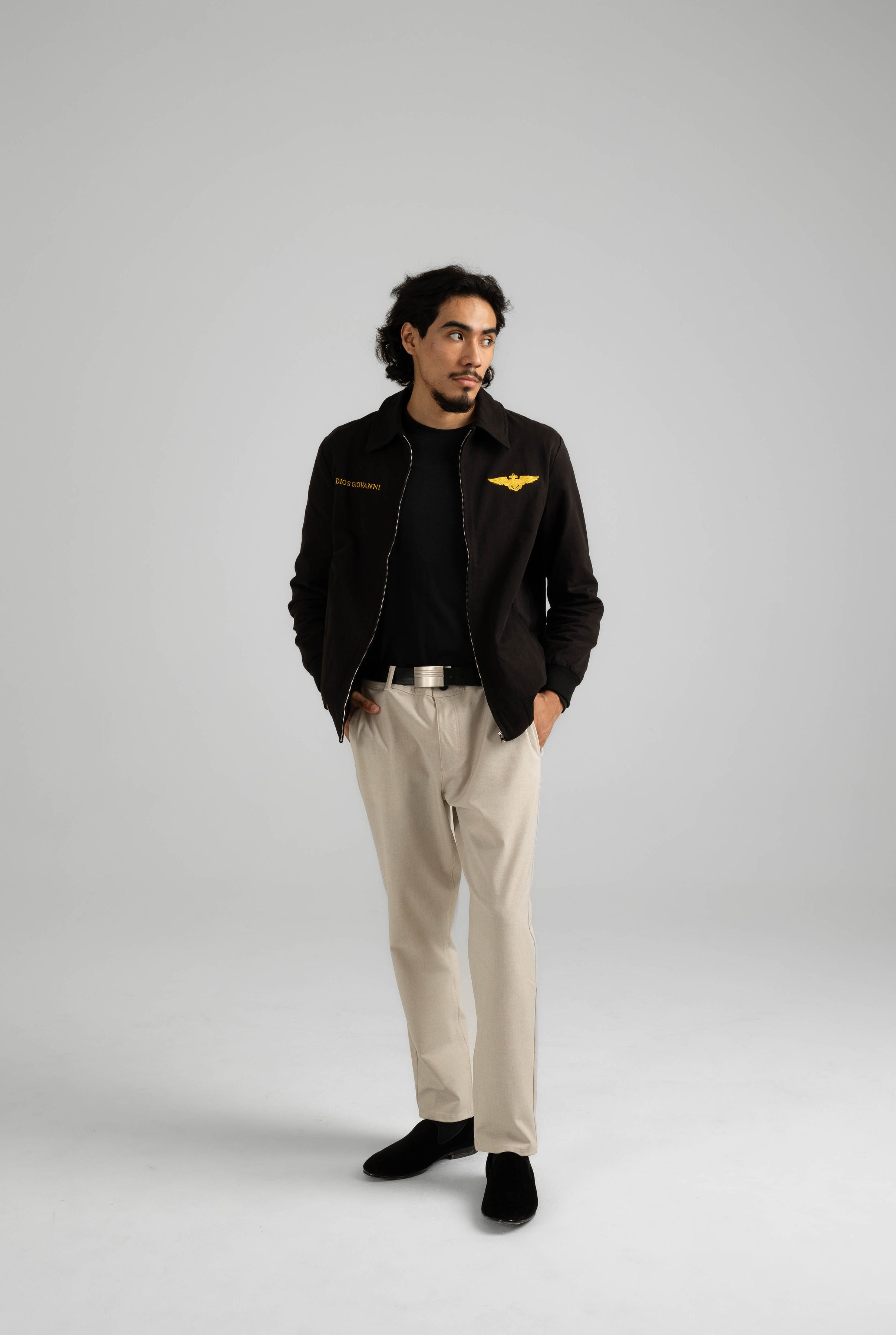 VISIONARY FLIGHTCLUB JACKET - BLACK