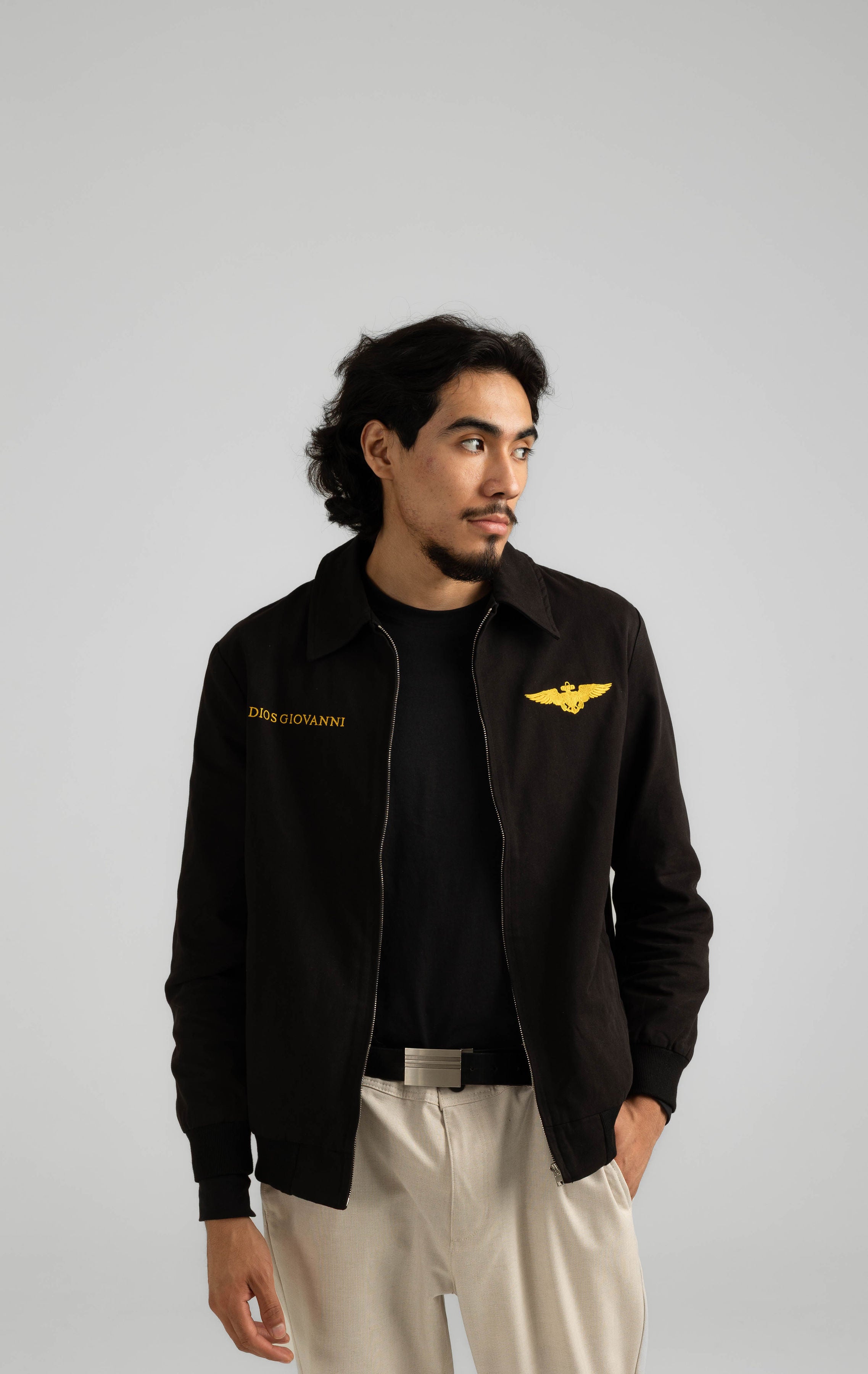 VISIONARY FLIGHTCLUB JACKET - BLACK