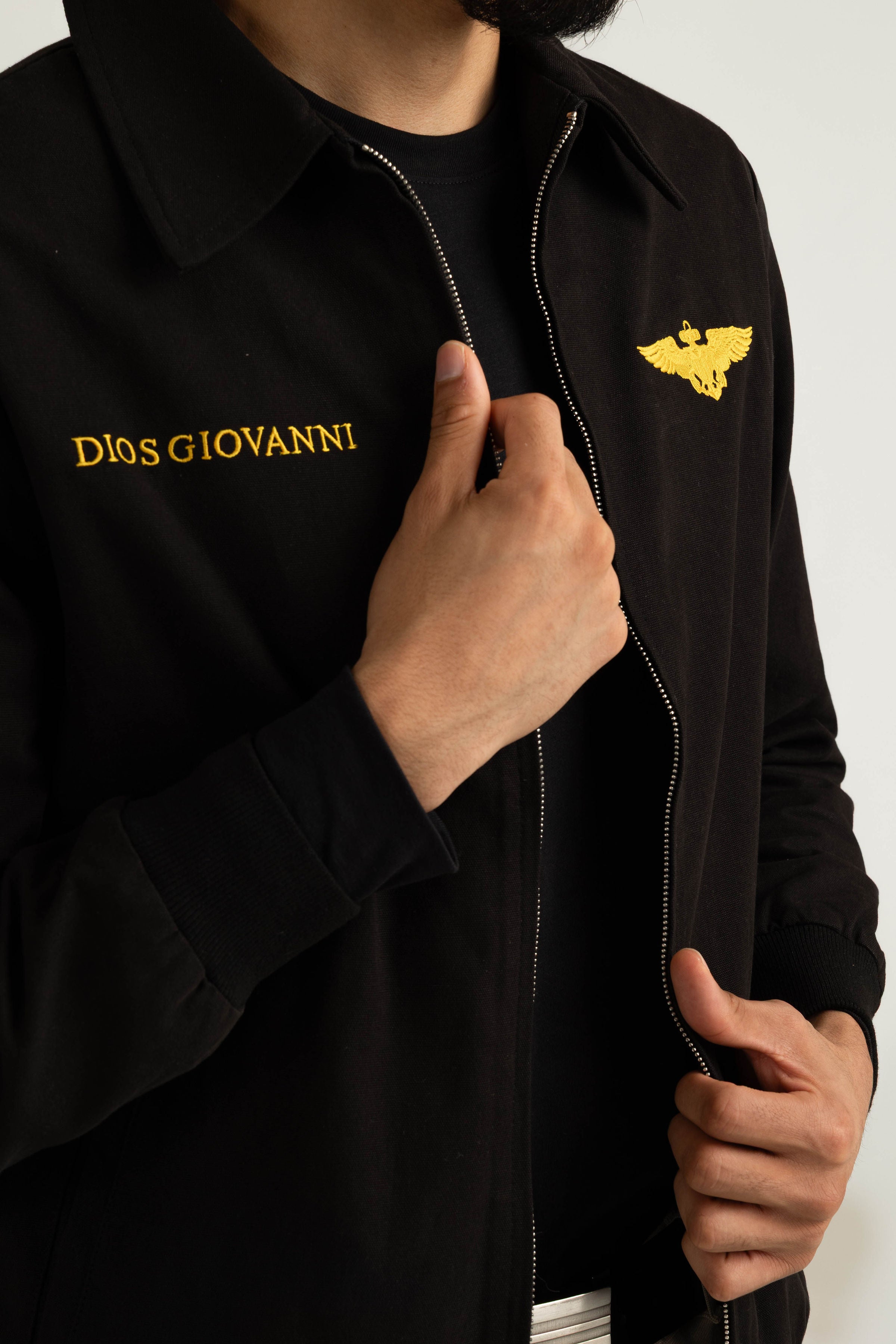 VISIONARY FLIGHTCLUB JACKET - BLACK