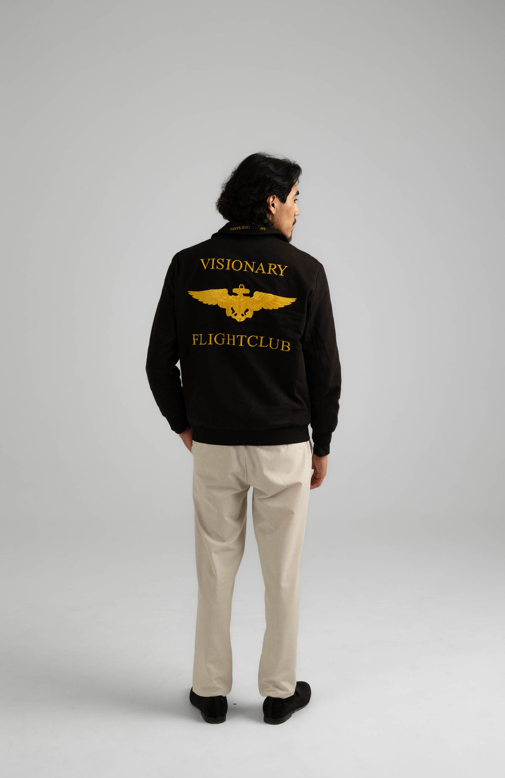 VISIONARY FLIGHTCLUB JACKET - BLACK
