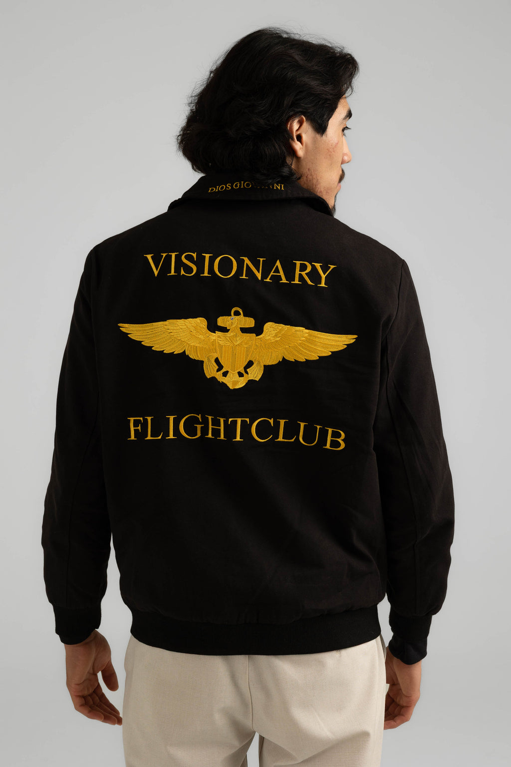 VISIONARY FLIGHTCLUB JACKET - BLACK
