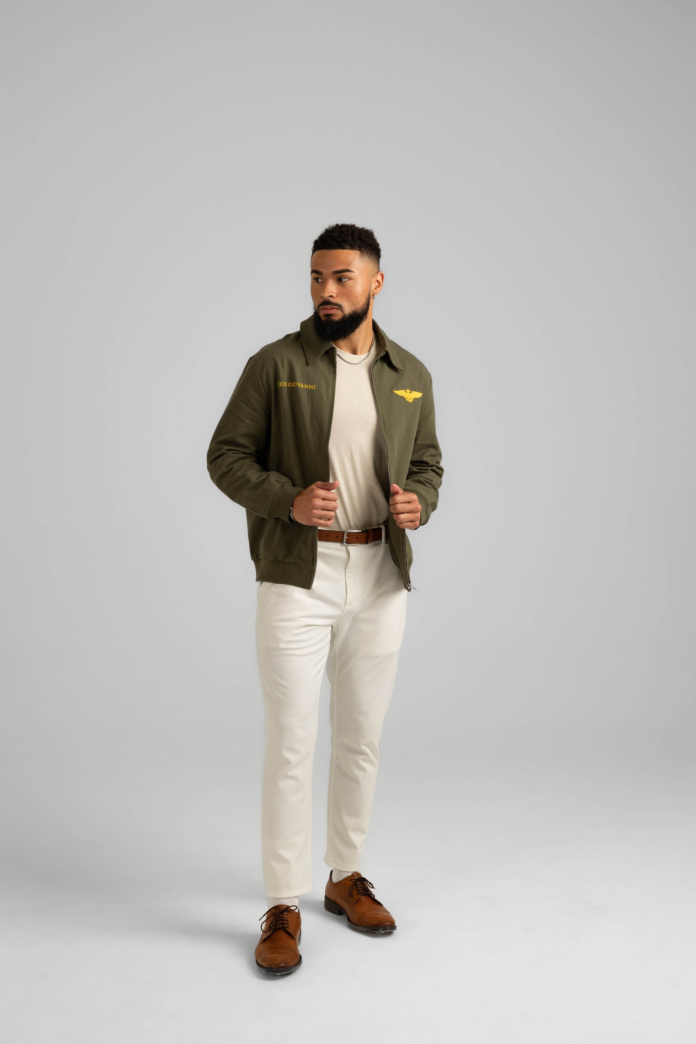 VISIONARY FLIGHTCLUB JACKET - ARMY GREEN
