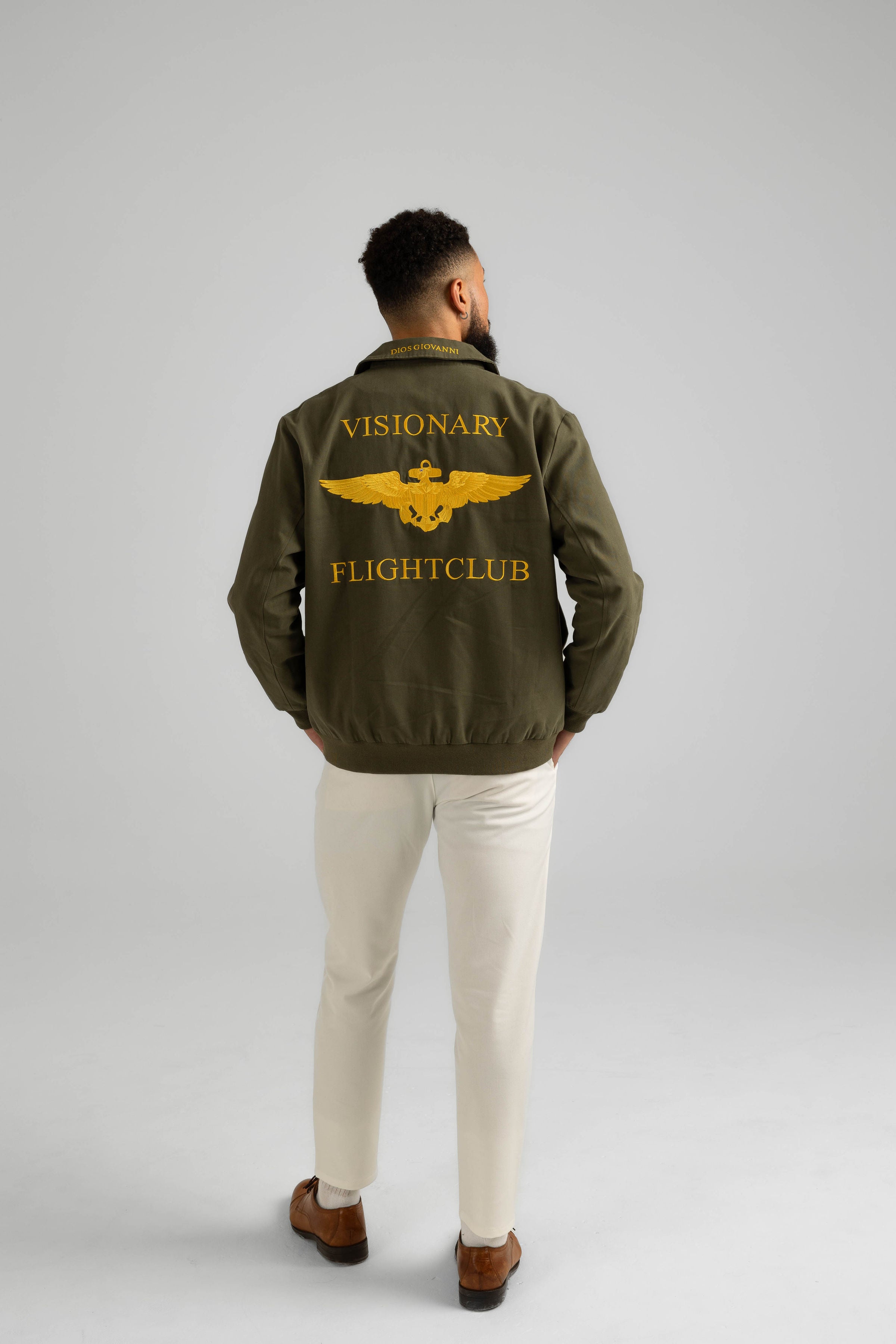 VISIONARY FLIGHTCLUB JACKET - ARMY GREEN