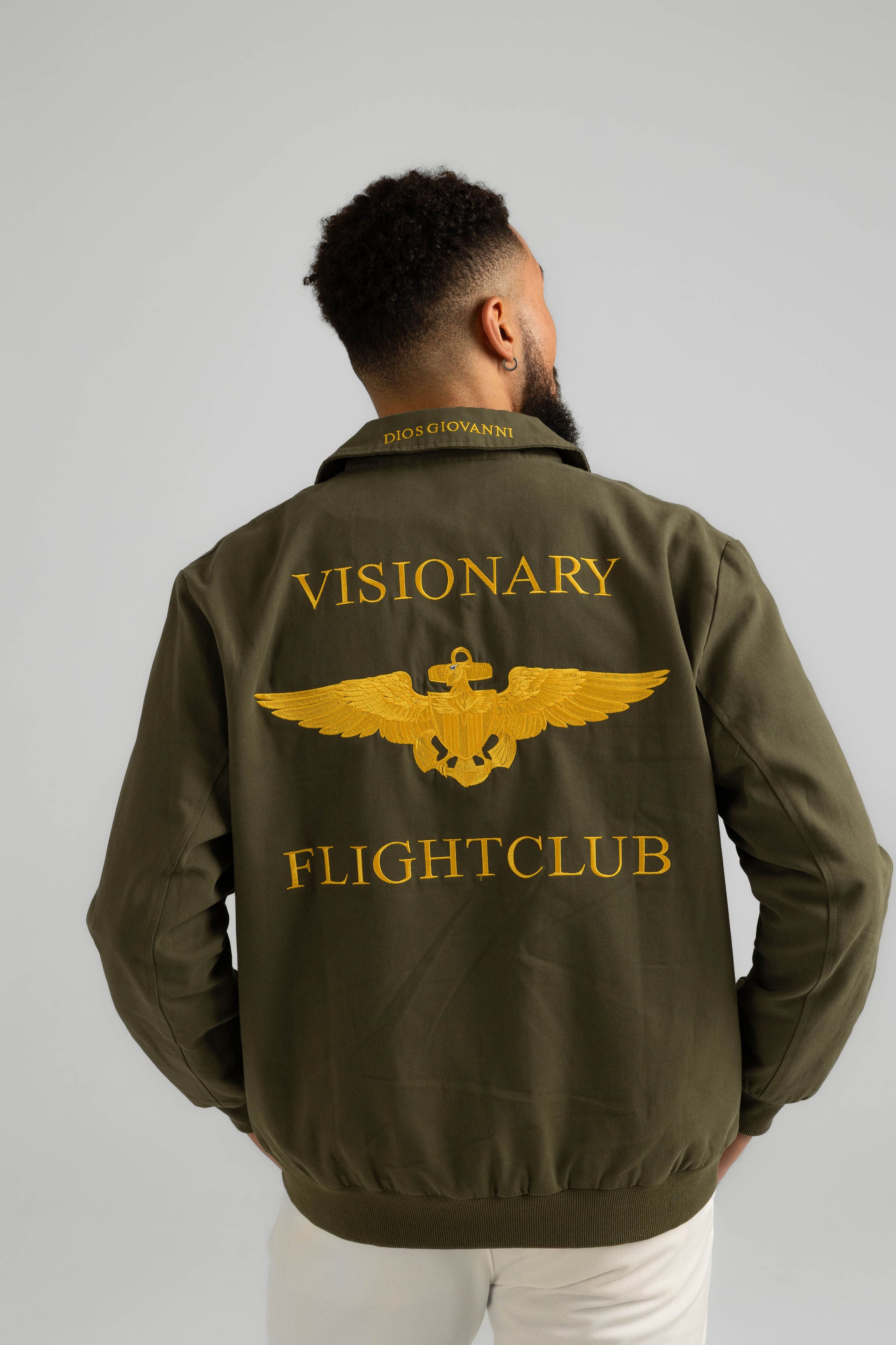 VISIONARY FLIGHTCLUB JACKET - ARMY GREEN