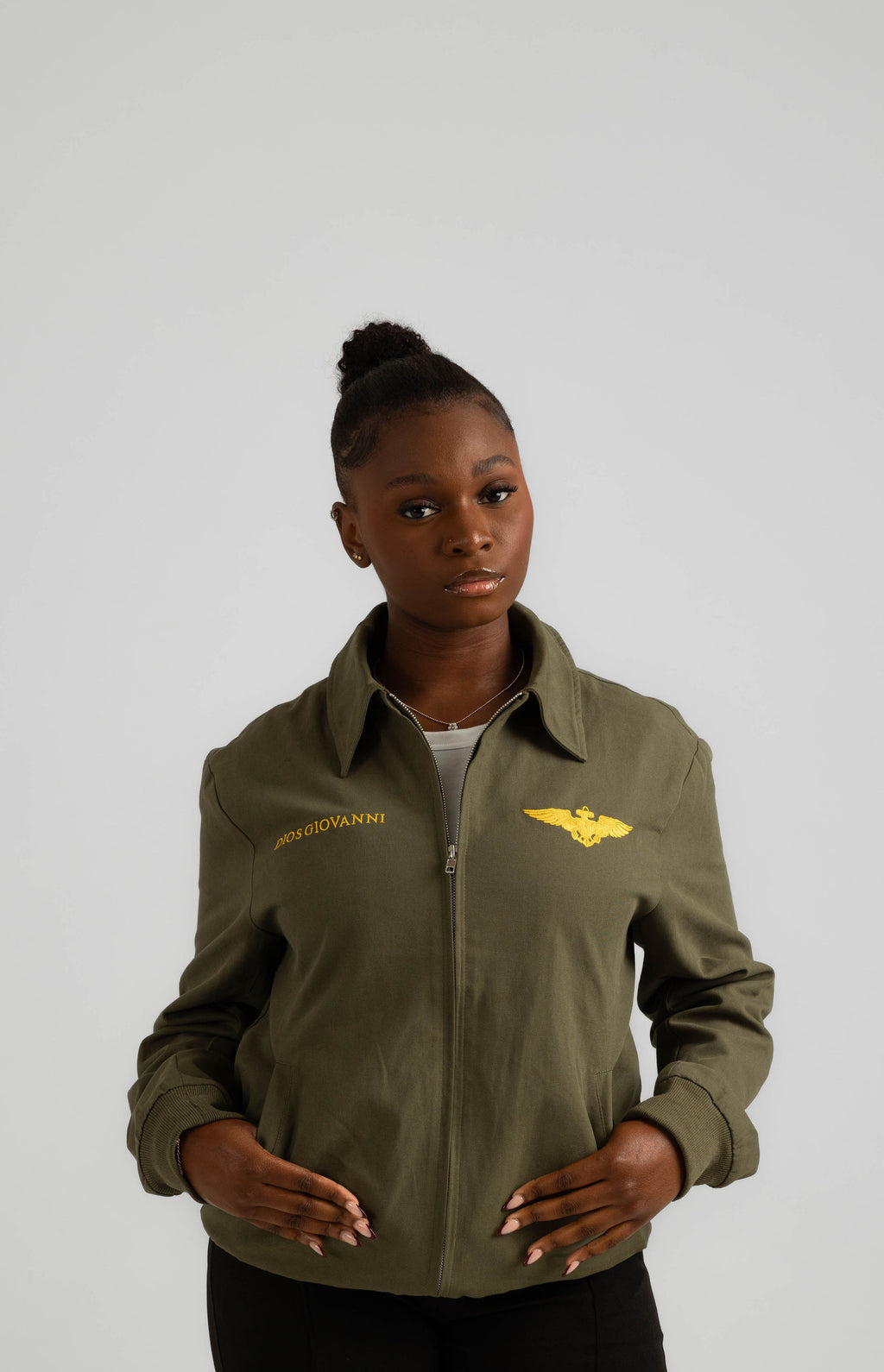 VISIONARY FLIGHTCLUB JACKET - ARMY GREEN