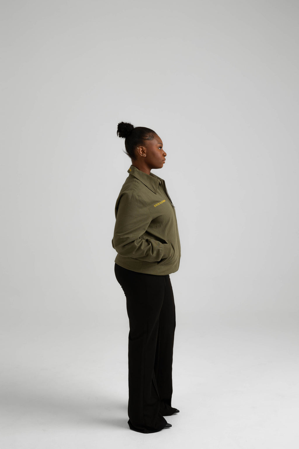 VISIONARY FLIGHTCLUB JACKET - ARMY GREEN