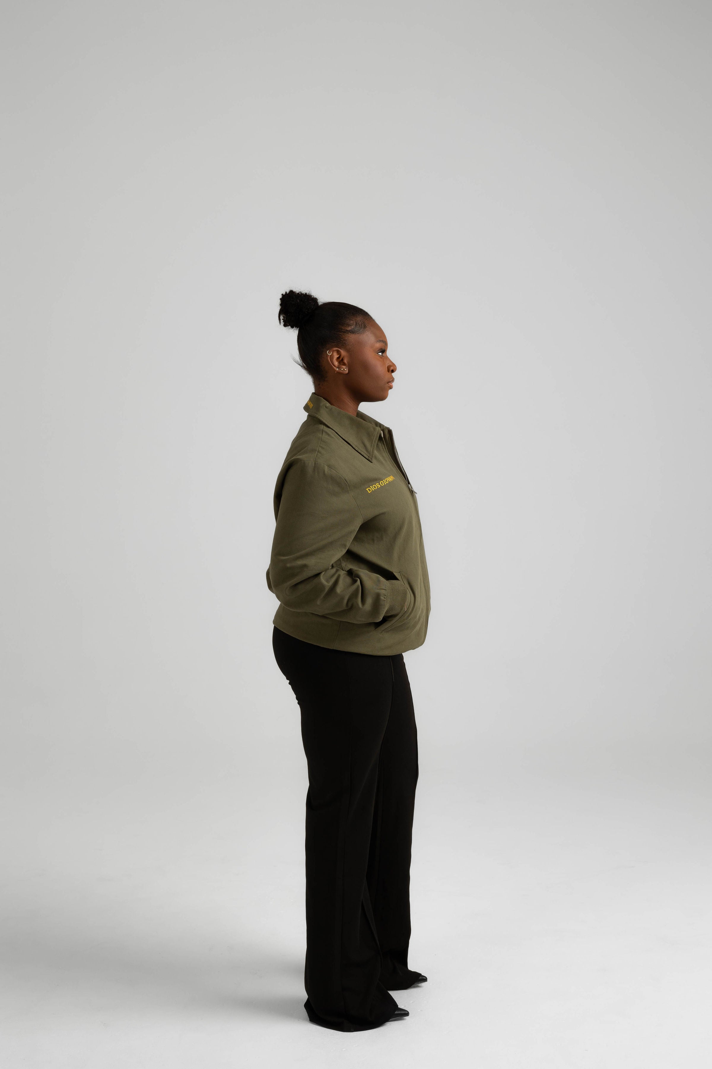 VISIONARY FLIGHTCLUB JACKET - ARMY GREEN