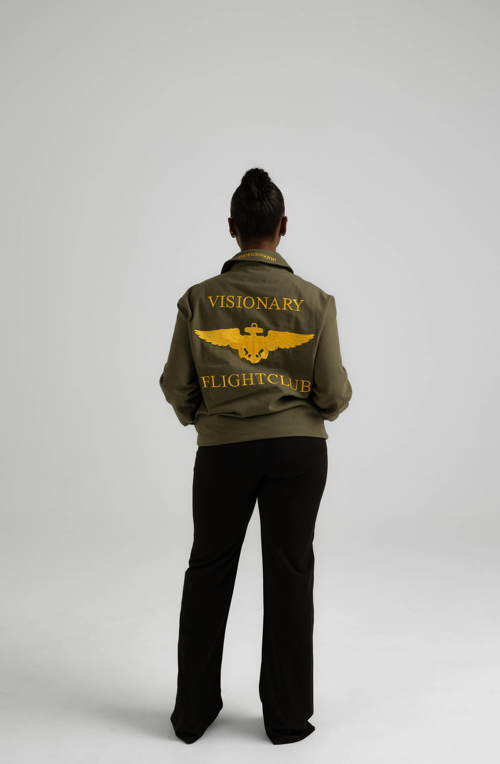 VISIONARY FLIGHTCLUB JACKET - ARMY GREEN