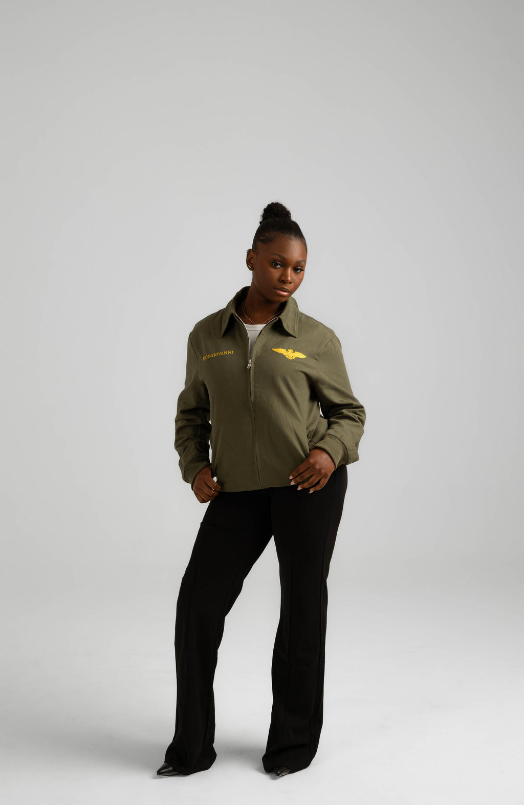 VISIONARY FLIGHTCLUB JACKET - ARMY GREEN