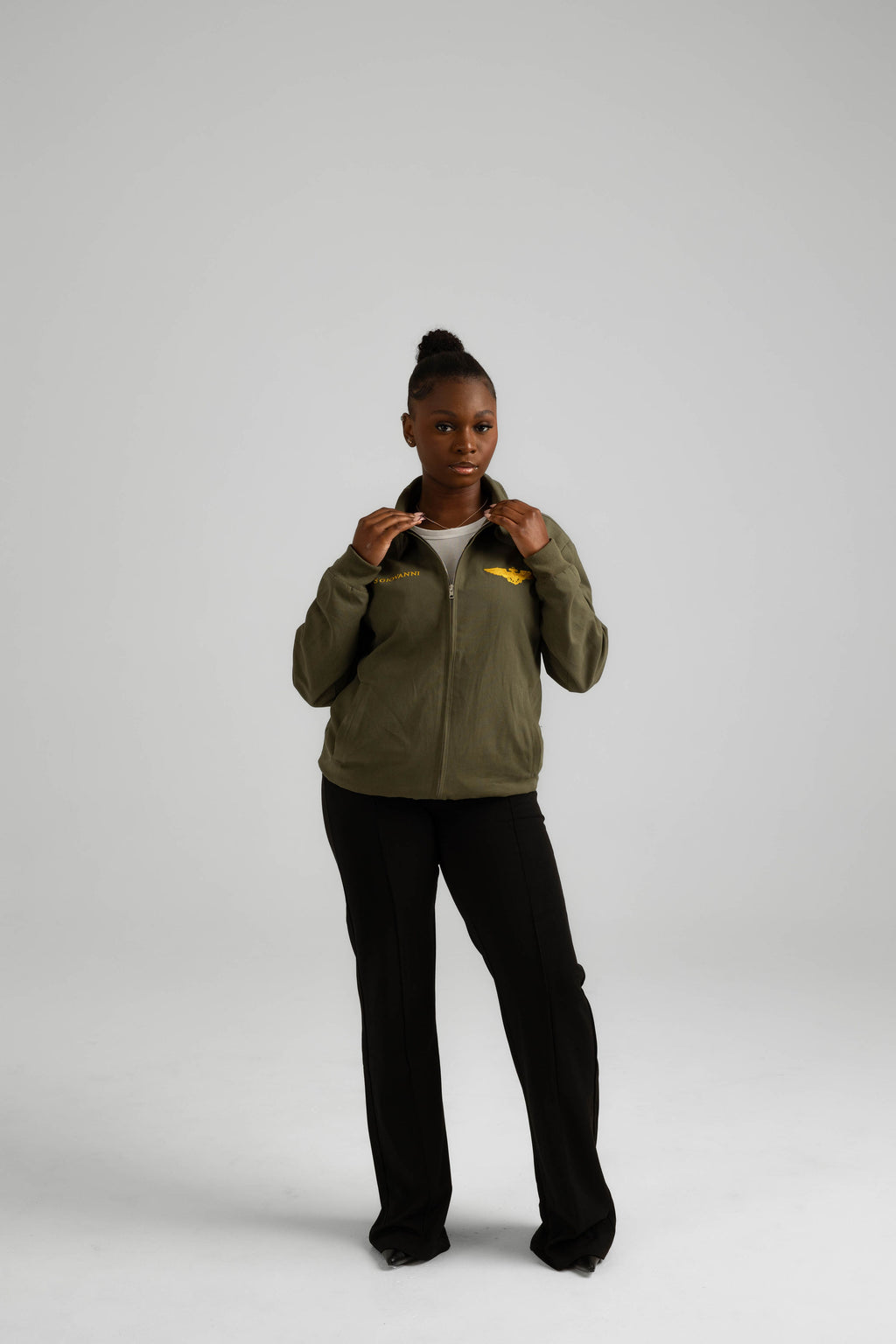 VISIONARY FLIGHTCLUB JACKET - ARMY GREEN