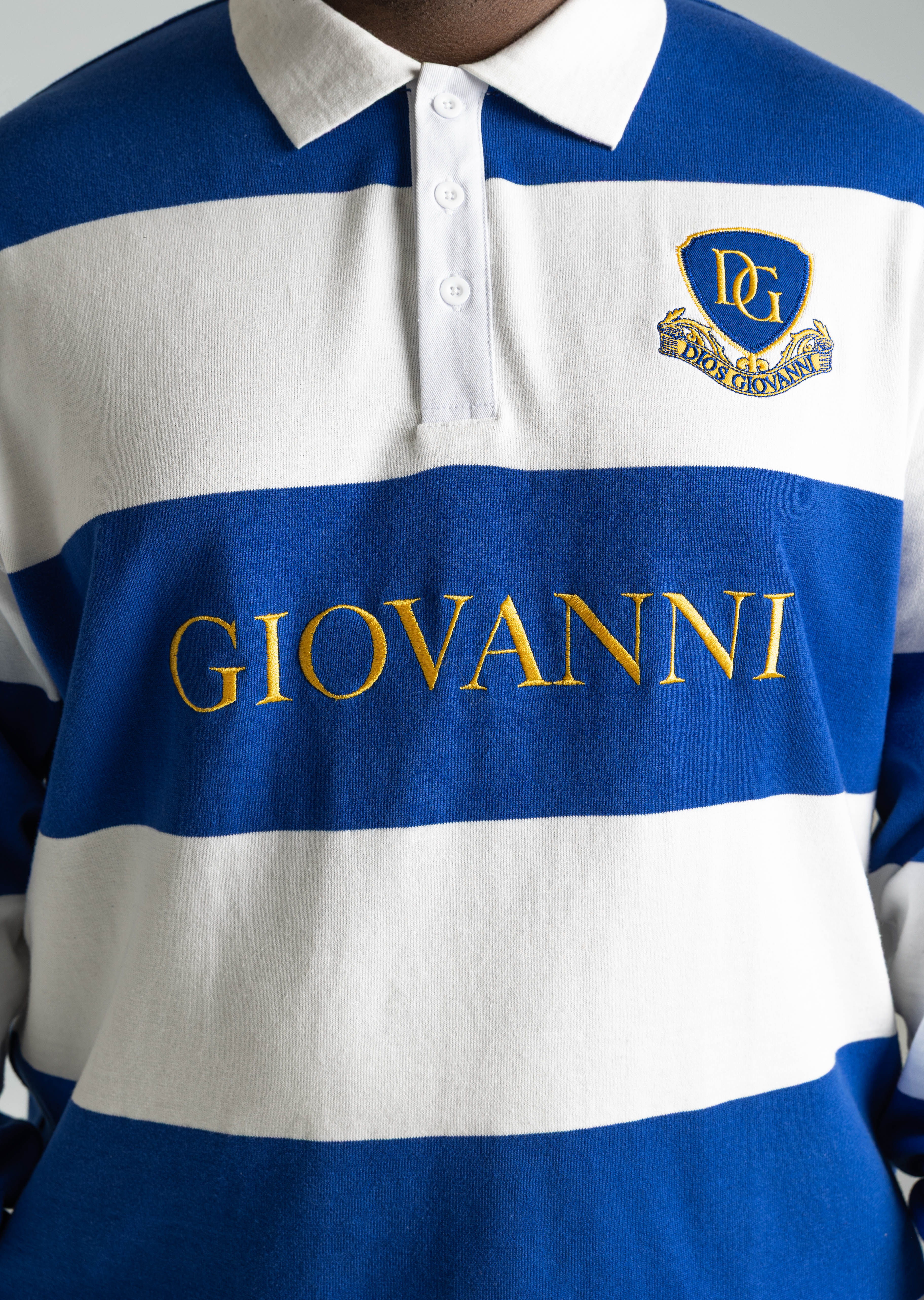 HOUSE KNIT RUGBY - ROYAL