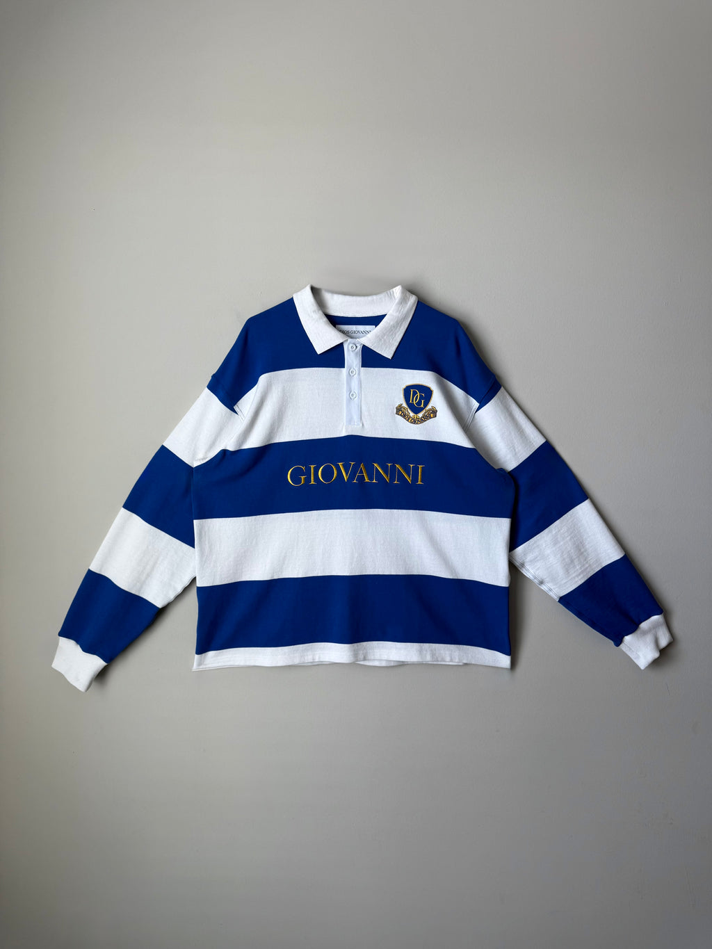 HOUSE KNIT RUGBY - ROYAL