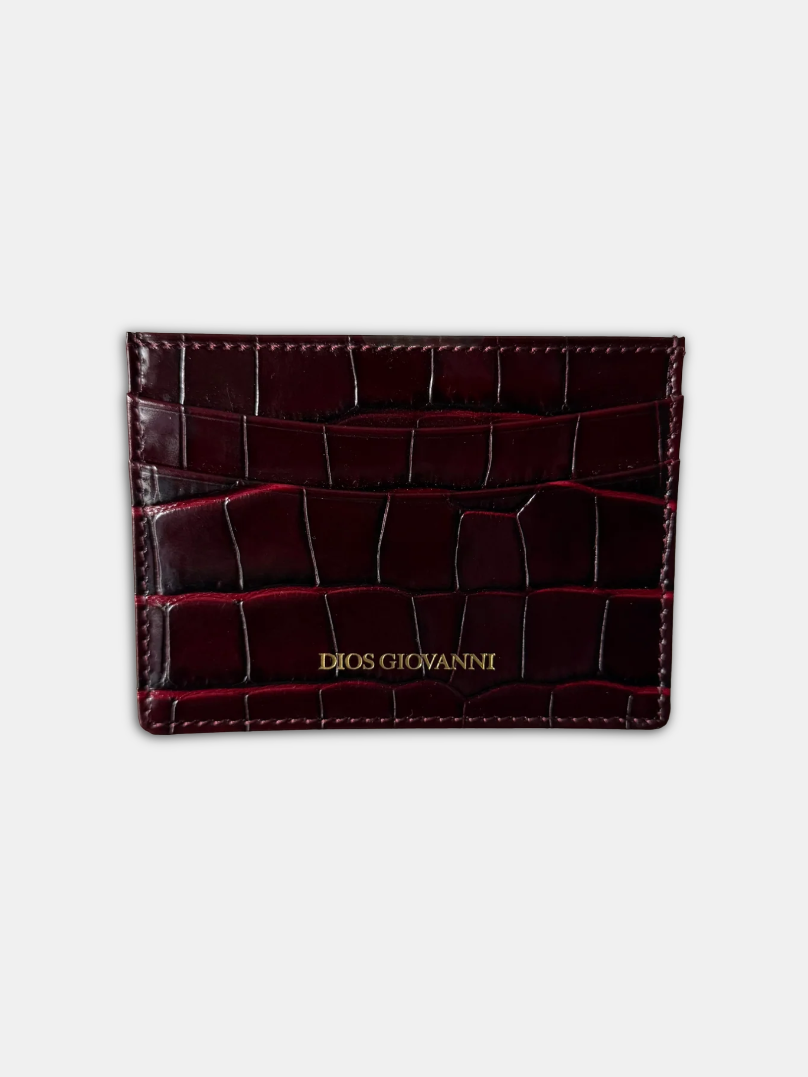 GIOVANNI ITALIAN LEATHER CARD HOLDER