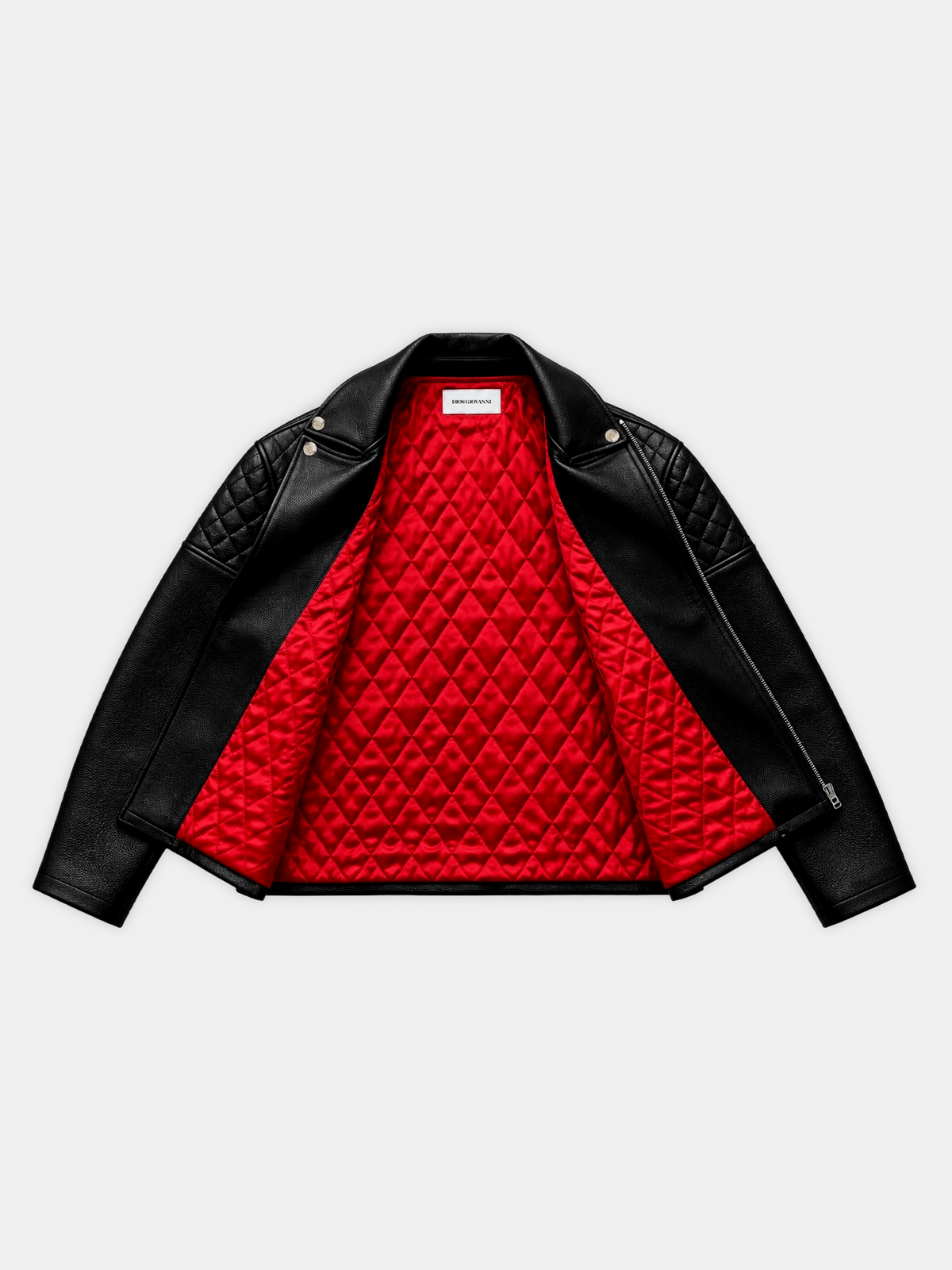 GIOVANNI LEATHER BIKER JACKET DIOS GIOVANNI